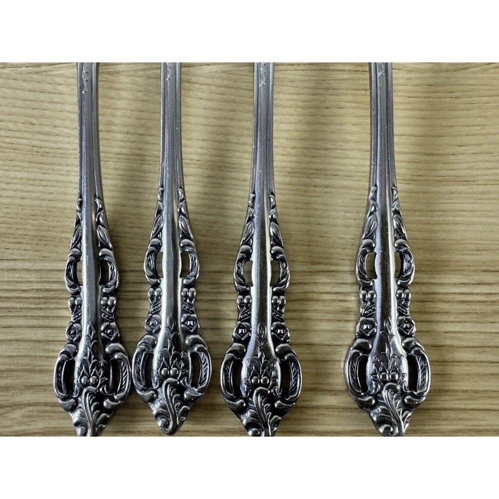 Vintage Stanley Roberts Lady JoAnn Dinner Forks Set of 4 Stainless Japan